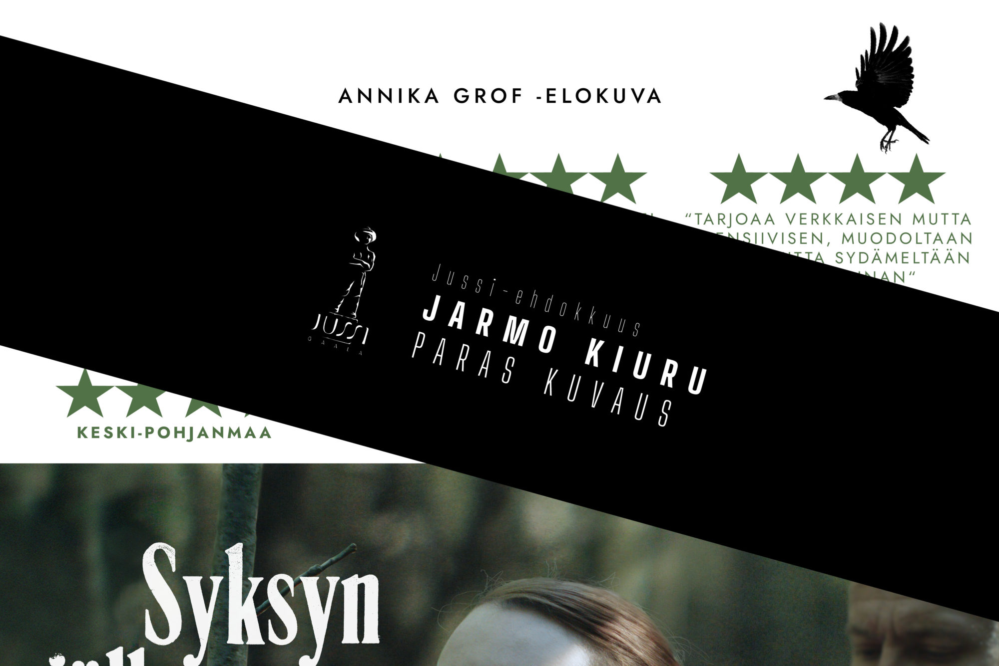 Jarmo Kiuru – kuvauksen Jussi-ehdokkuus SJSK-elokuvasta
